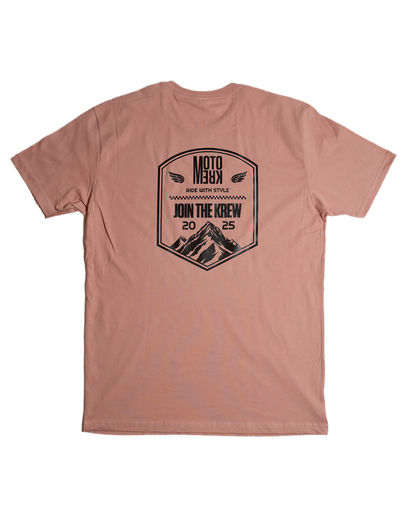 Badge T - Desert Pink