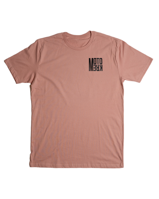 Badge T - Desert Pink