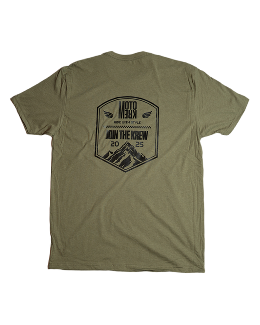 Badge T - Light Olive